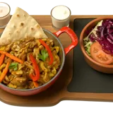 Vegane Pfanne mit Grillgemüse